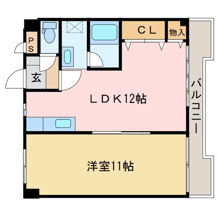 パークマンションアイワの物件間取画像